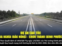 Khởi công cao tốc Gia Nghĩa - Chơn thành, bản đồ và quy hoạch