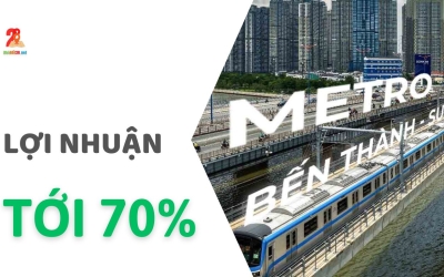 Giá tăng tới 70%: Đầu tư căn hộ bám tuyến Metro lãi đậm